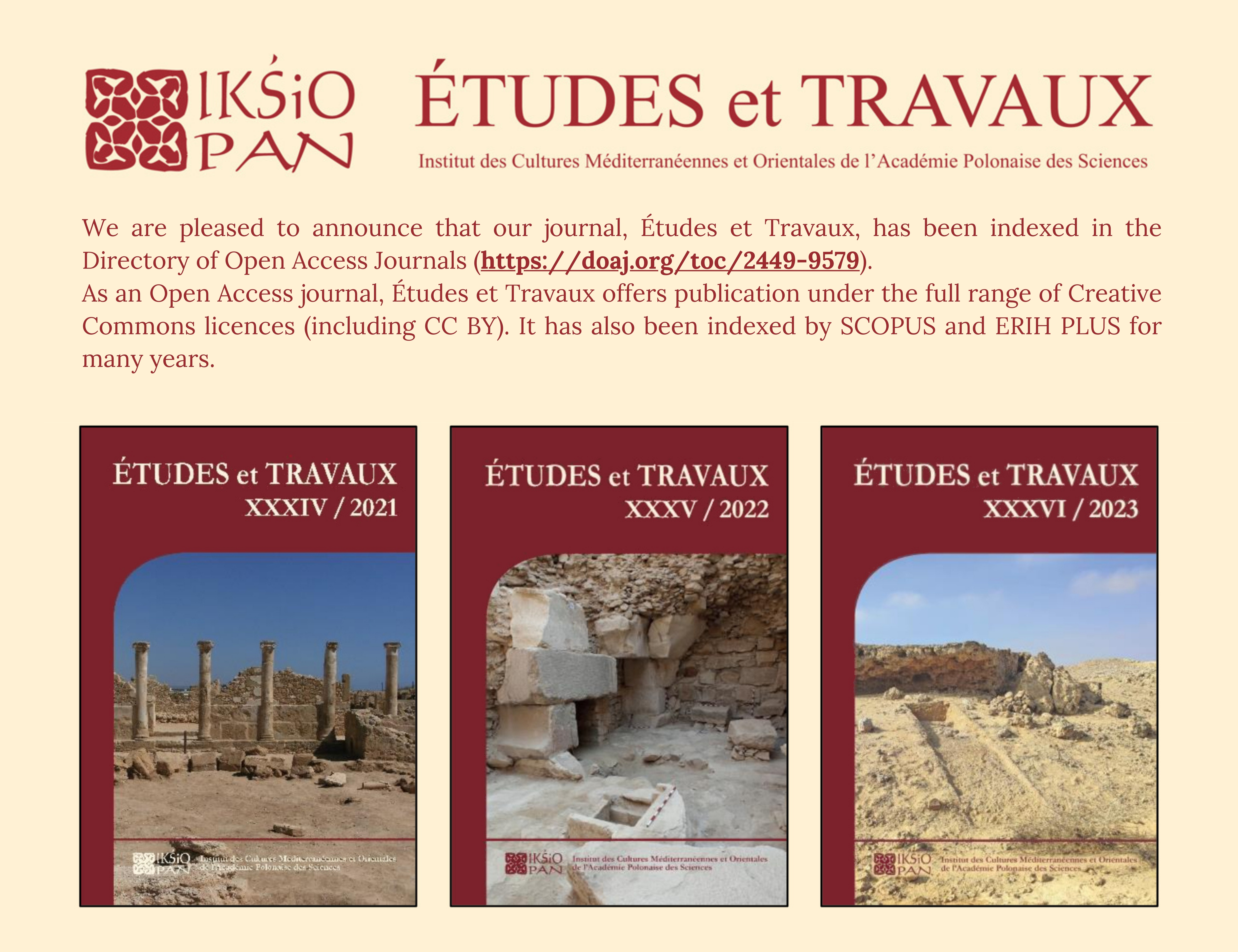 Etudes et Travaux 1