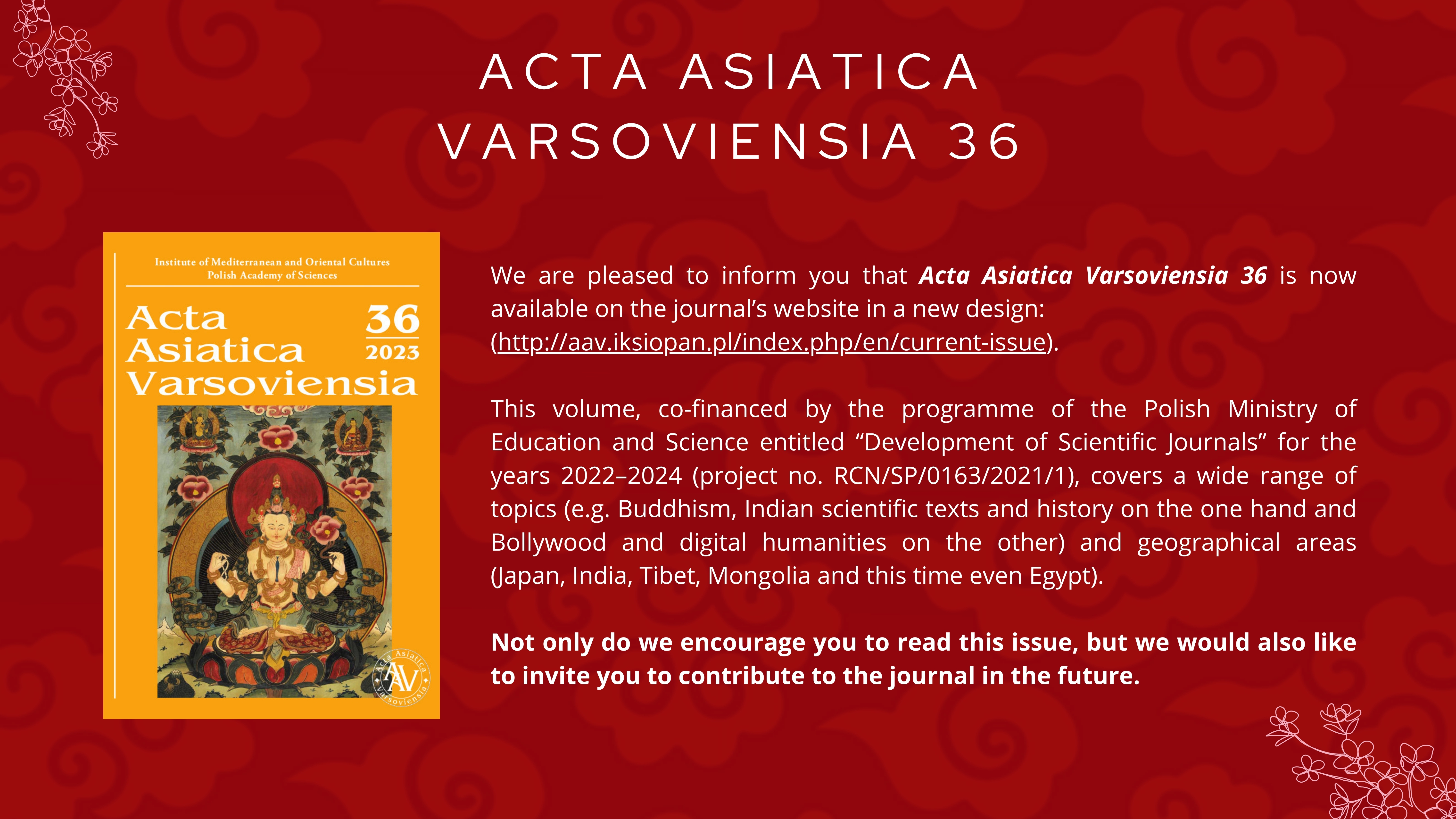 Acta Asiatica 1